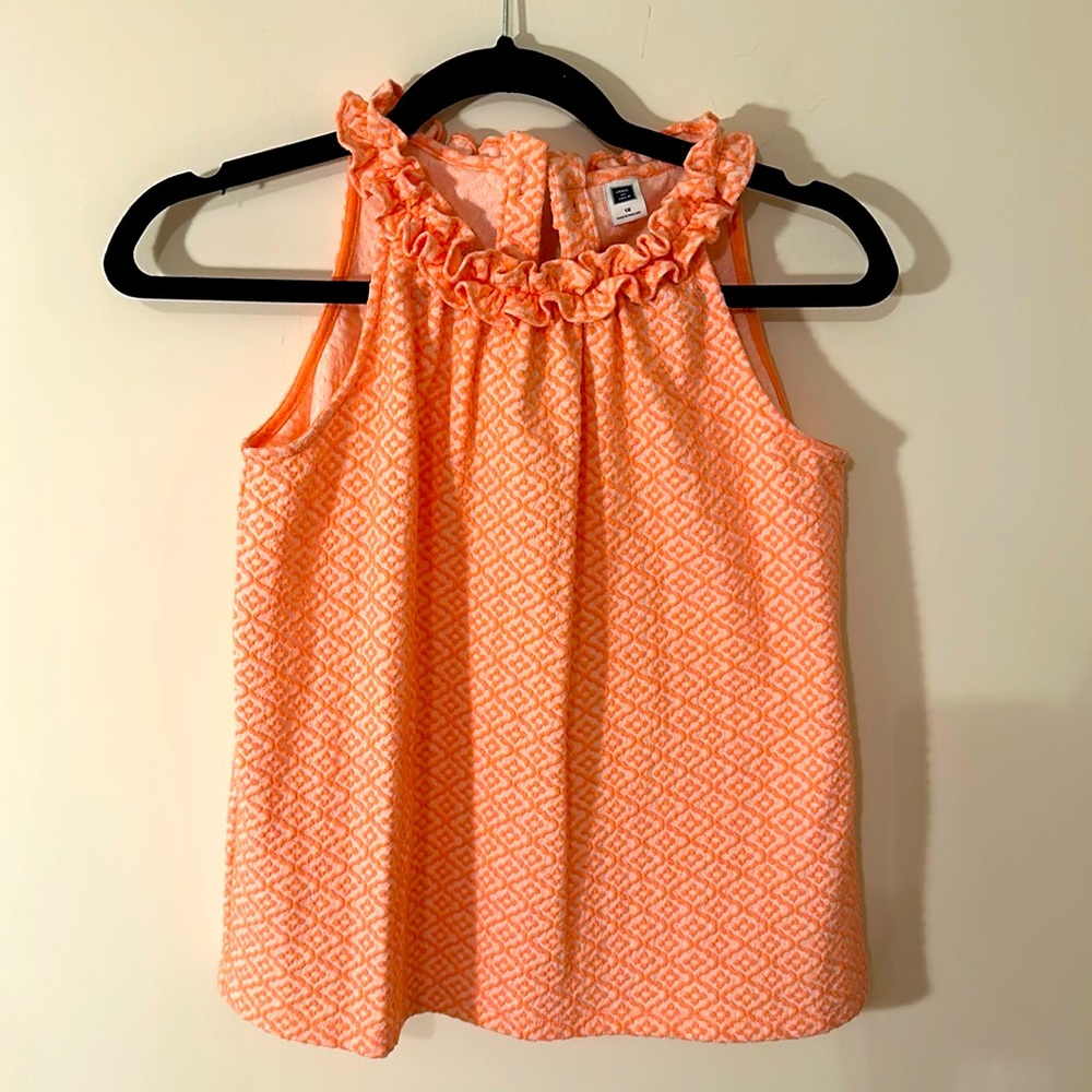 Janie and Jack Pink Pattern Tank